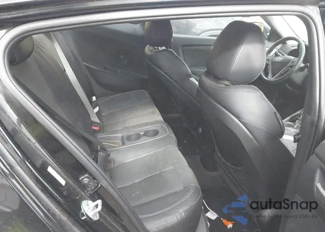 2013 Hyundai Veloster Turbo W/Black from USA, damaged, VIN KMHTC6AE5DU095215